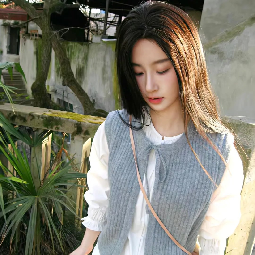盲女情
